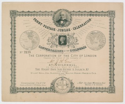 Obchody jubileuszu Penny Postage autorstwa English School