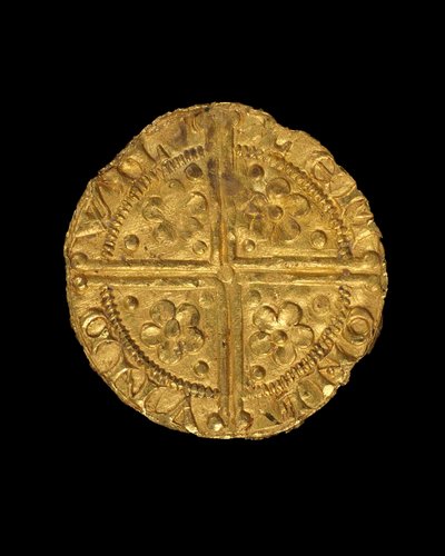 Penny króla Henryka III, 1257-58 (złoto) (patrz także 429893) autorstwa English School