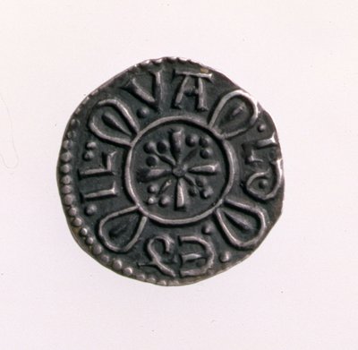 Penny of Offa, King of Mercia, 757-96 (rewers) (srebrny) (awers patrz 168071) autorstwa English School