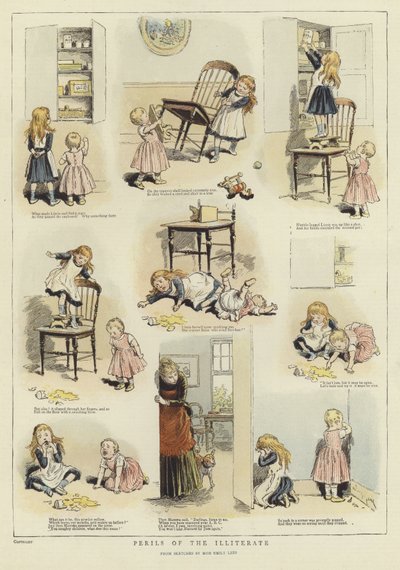 Niebezpieczeństwa analfabetów autorstwa English School