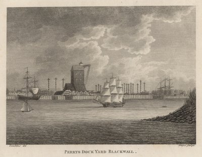 Perrys Dock Yard, Blackwell autorstwa English School