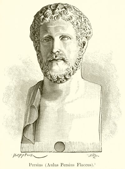 Persius (Aulus Persius Flaccus) autorstwa English School