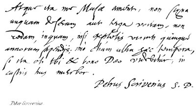 Piotr Scriverius autorstwa English School