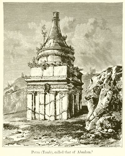 Petra (Grób), zwany Absalom autorstwa English School