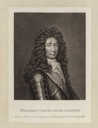 Philibert hrabia Grammont autorstwa English School