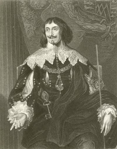 Philip Herbert, hrabia Pembroke i Montgomery autorstwa English School