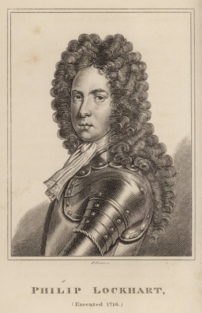 Philip Lockhart, stracony 1716 autorstwa English School