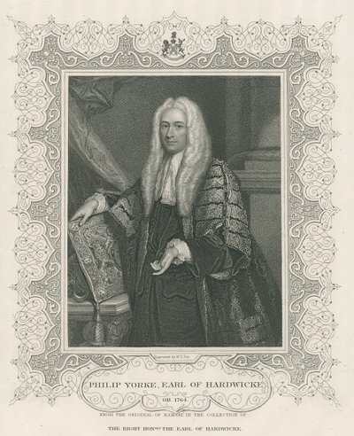 Philip Yorke, 1. hrabia Hardwicke, z „Lodge