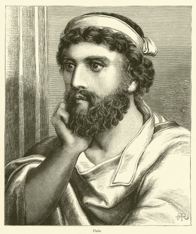Platon (grawerowanie) autorstwa English School