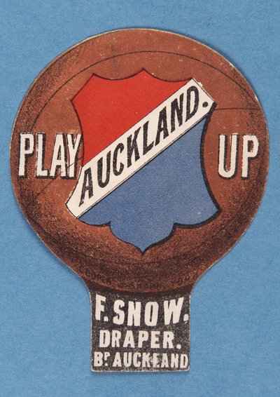 Zagraj w Aukland. F. Śnieg. Sukiennik. BP. Okland autorstwa English School