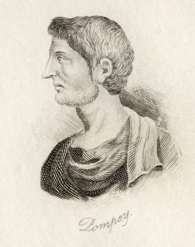 Pompejusz, ze „Słownika historycznego Krabba”, opublikowanego w 1825 r. autorstwa English School