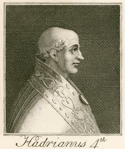 Papież Hadrian IV autorstwa English School
