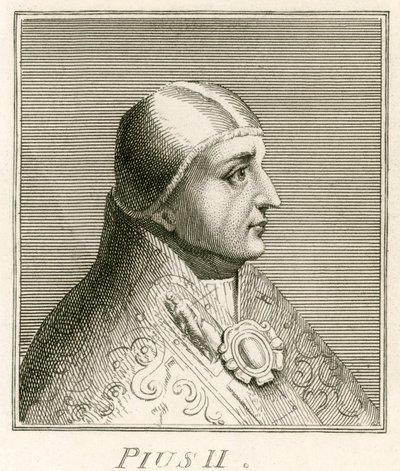 Papież Pius II autorstwa English School