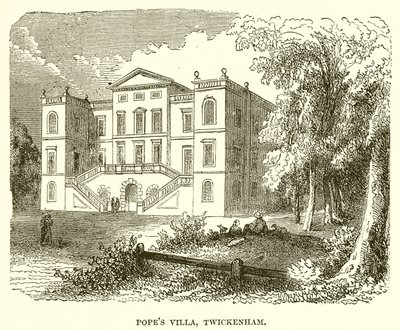 Willa Papieży, Twickenham autorstwa English School