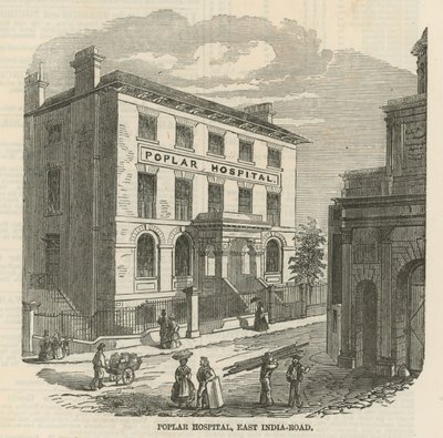 Szpital Topoli, East India Road, Londyn autorstwa English School