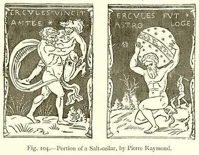 Część solniczki — Pierre Raymond autorstwa English School