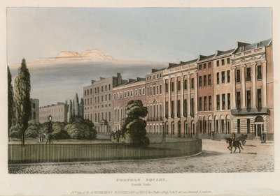 Plac Portman, strona północna autorstwa English School