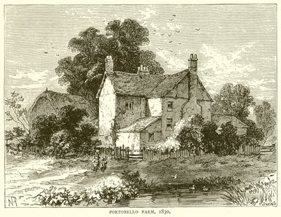 Farma Portobello. 1830 autorstwa English School
