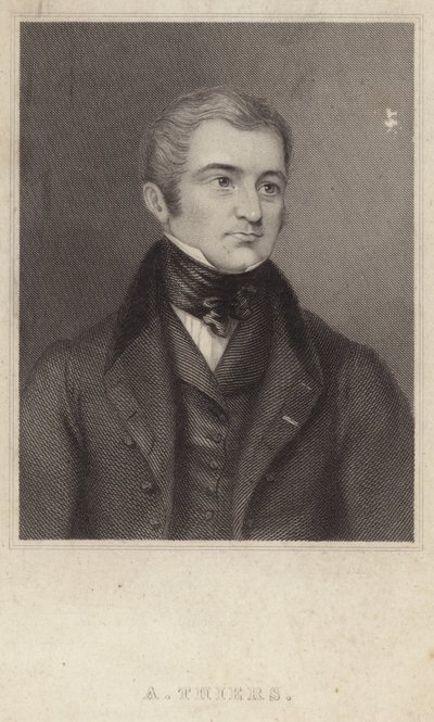 Portret Adolphe Thiers autorstwa English School