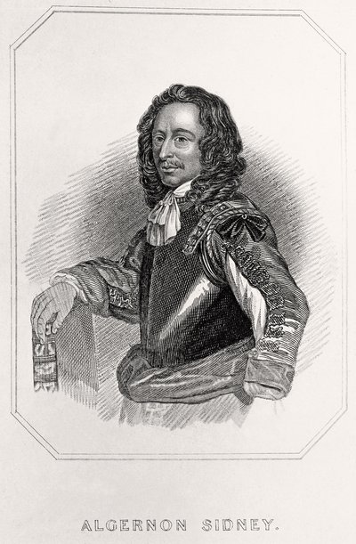 Portret Algernona Sidneya, 1835 autorstwa English School