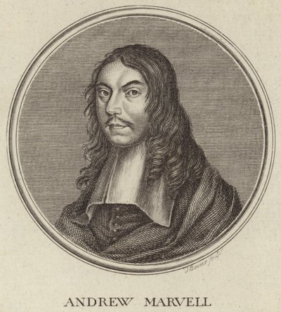 Portret Andrzeja Marvella autorstwa English School