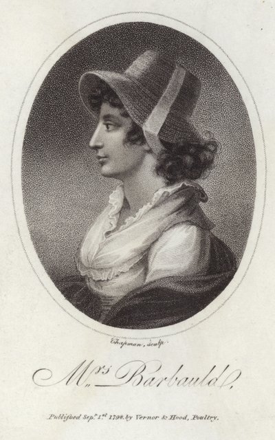 Portret Anny Laetitii Barbauld autorstwa English School