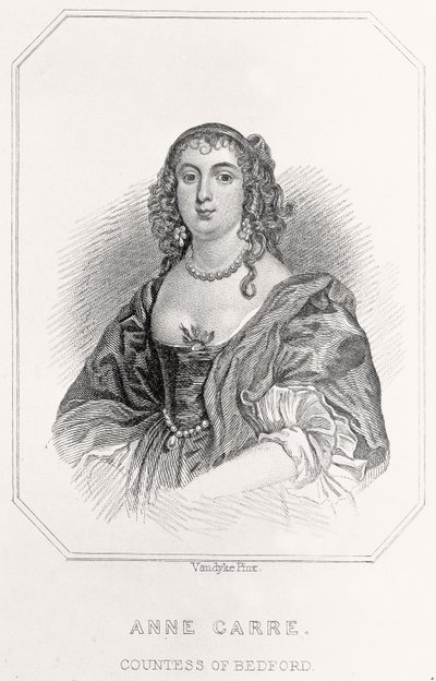 Portret Anne Carre, hrabiny Bedford, 1835 autorstwa English School