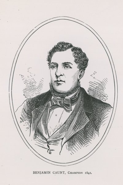 Portret Benjamina Caunta autorstwa English School