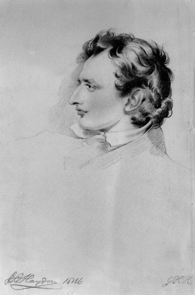 Portret Benjamina Roberta Haydona autorstwa English School