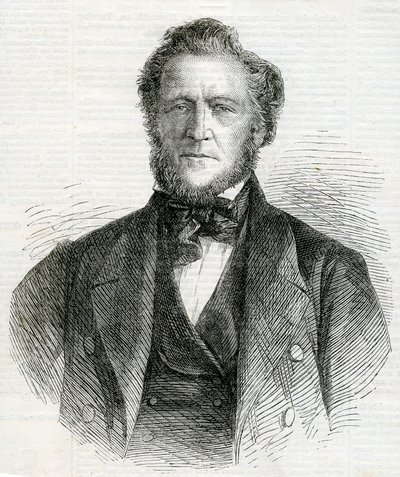 Portret Brighama Younga, 1861 autorstwa English School