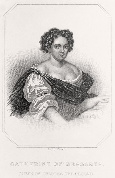 Portret Katarzyny z Braganzy autorstwa English School