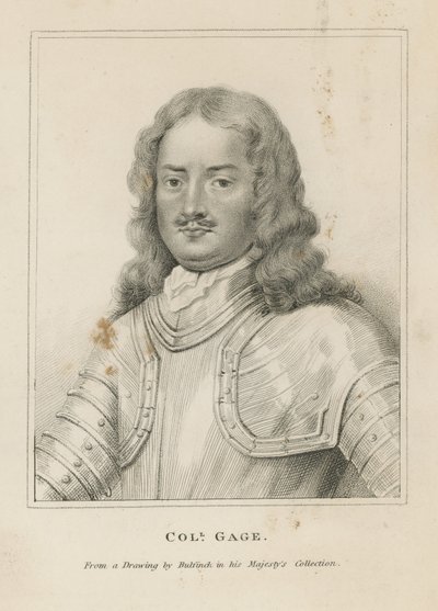 Portret pułkownika Gage autorstwa English School