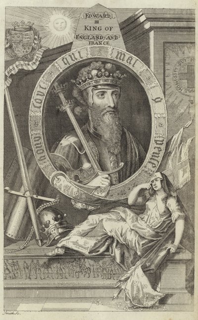 Portret Edwarda III Anglii autorstwa English School