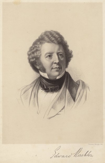 Portret Edwarda Rushtona autorstwa English School