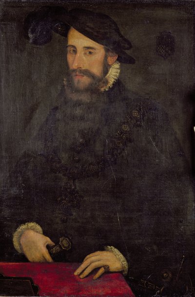 Portret Edwarda Seymoura, księcia Somerset i Lorda Protektora (ok. 1500-52) autorstwa English School