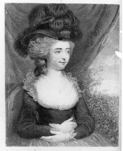 Portret Fanny Burney (Madame d