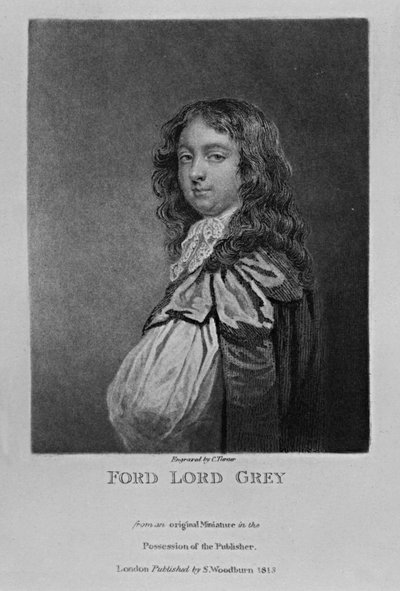 Portret Forda, Lorda Graya z Warke, z „Characters Illustrious in British History” autorstwa Richarda Earloma i Charlesa Turnera, 1815 autorstwa English School