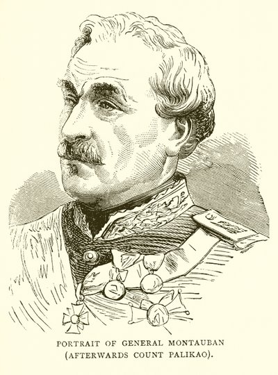 Portret generała Montaubana autorstwa English School