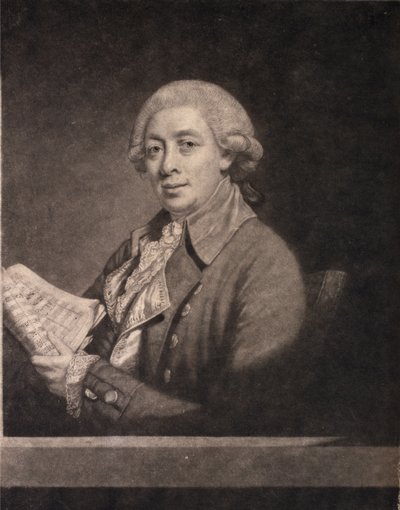 Portret Giusto Ferdinando Tenducci (1736-1800) 1782 autorstwa English School