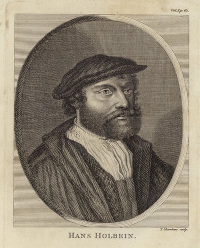 Portret Hansa Holbeina Młodszego autorstwa English School