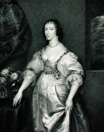 Portret Henrietty Marii (1609-69) z „Lodge