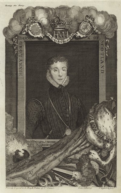 Portret Henryka Stuarta, księcia Albany autorstwa English School
