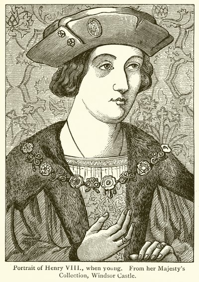 Portret Henryka VIII, gdy młody autorstwa English School