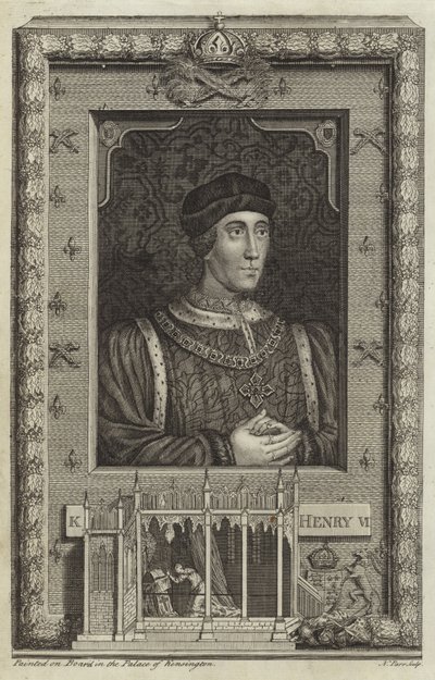 Portret Henryka VI z Anglii autorstwa English School