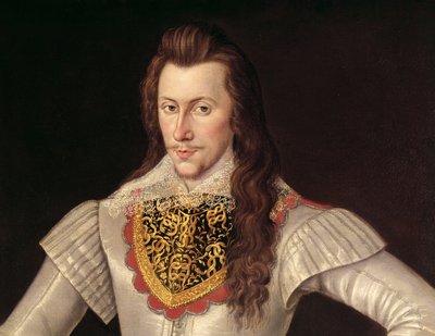 Portret Henry Wriothesley (1573-1624) 3. hrabia Southampton c.1600 (szczegóły) autorstwa English School