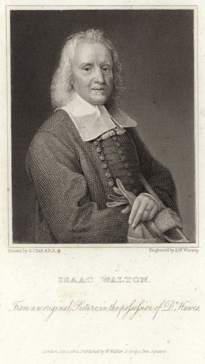 Portret Izaaka Waltona autorstwa English School