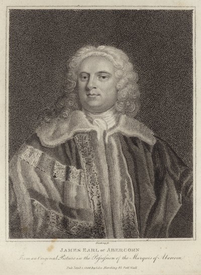 Portret Jamesa Hamiltona, hrabiego Abercorn autorstwa English School
