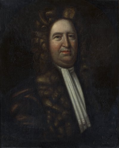 Portret Johna Bacona autorstwa English School