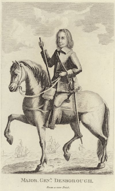 Portret Johna Desborough autorstwa English School
