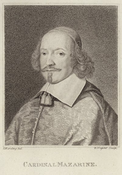 Portret Julesa Mazarin autorstwa English School